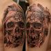 Tattoos - Indian Skull - 63848